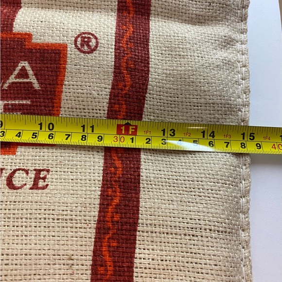 Burlap Rice Bag with Zipper Tote Bag - Picture 8 of 9